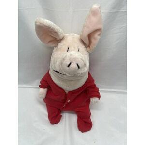 GUND PLUSH STUFFED 12" BEDTIME OLIVIA PIG 2004 Plush Stuffed Animal Toy RARE